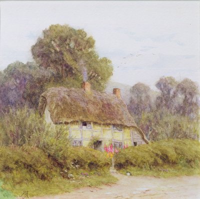 A Country Cottage by Helen Allingham